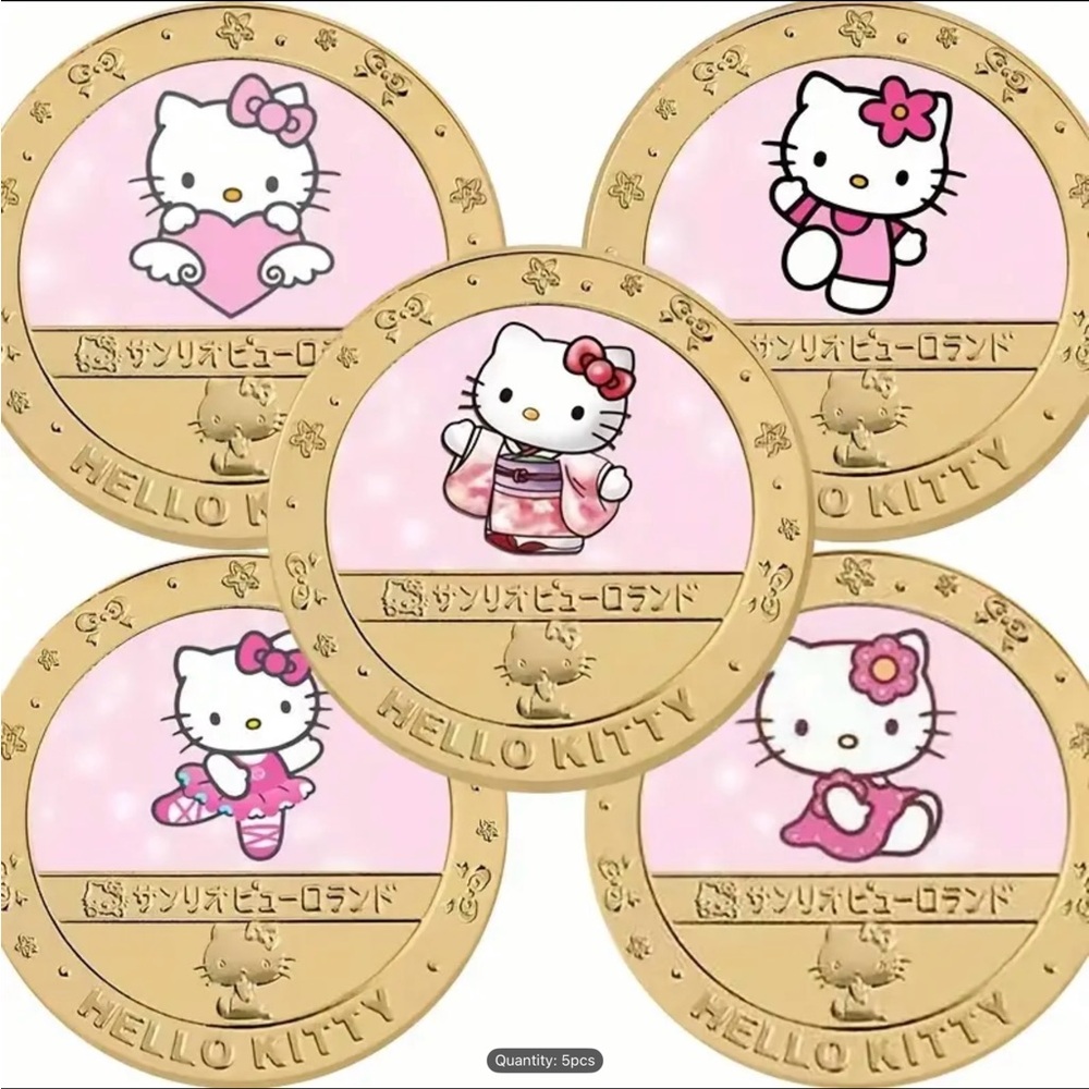 Hello Kitty Gold Collectible Coin